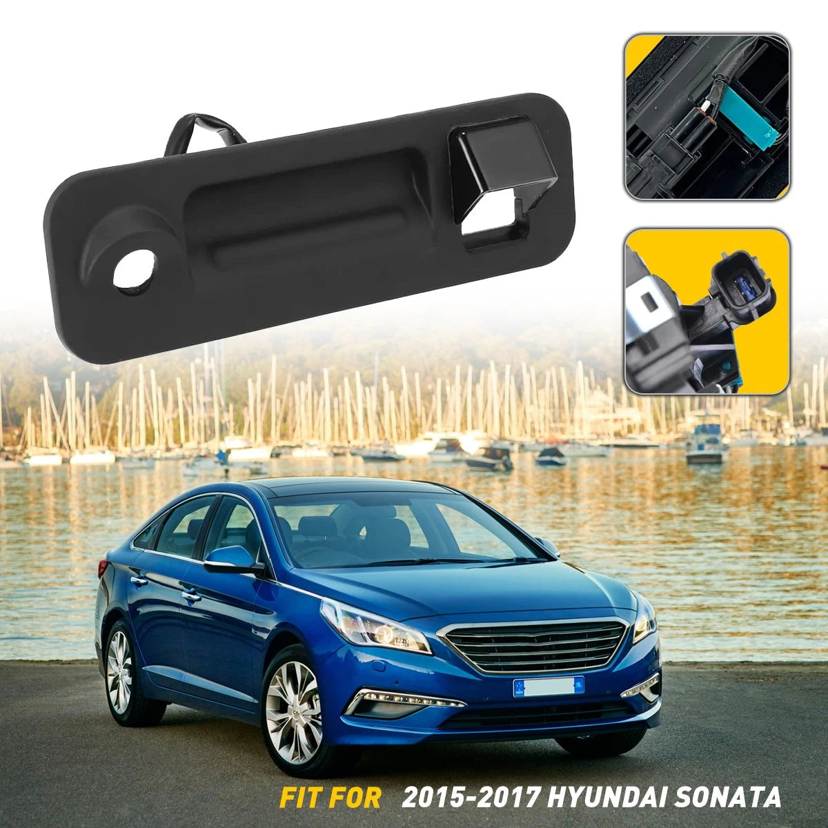 81260C1010 Outside Trunk Lid Lock Handle For 2015-2017 Hyundai Sonata US 6B93BC-57