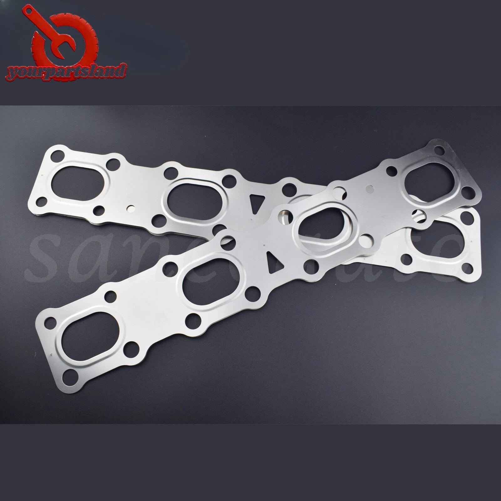 Exhaust Manifold Gasket 2PCS for Nissan Pathfinder 08-12 TITAN 04-15 14036-7S001 6B93BC-57