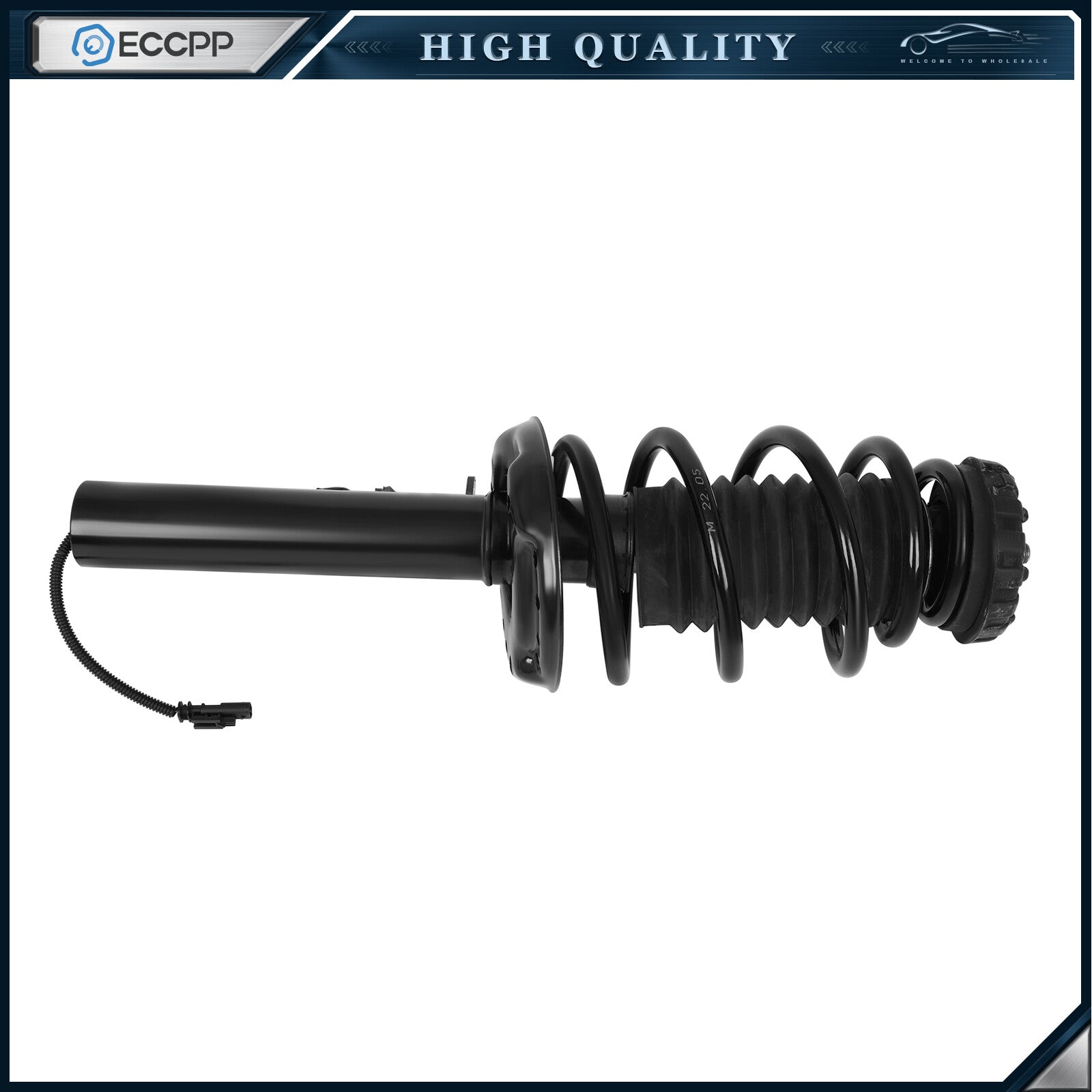 Pair Front Air Suspension Shock Strut Assys 15815523 For 2013-2019 Cadillac XTS 6B93BC-57