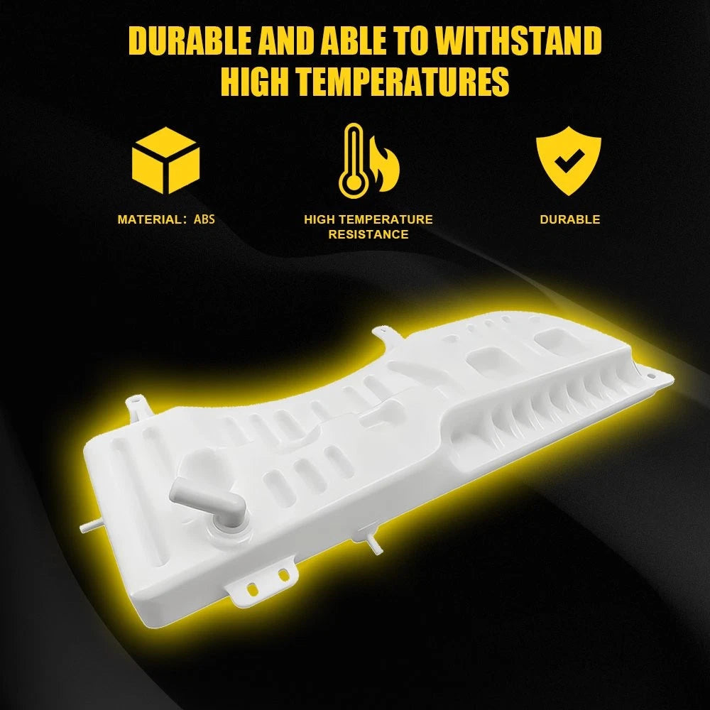 Recovery Overflow Coolant Tank White For 2000-05 Ford F650 F750 F81Z-8A080-AA EA 6B93BC-57