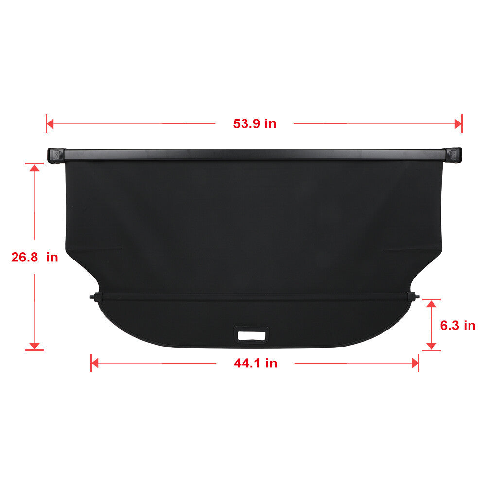 ECCPP Retractable Rear Trunk Cargo Cover For Toyota Harrier XU60 2015 2016-2019 ECCPP