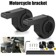 UTV ATV Mount Bracket For LED Light Whip Flag Bar Fits 0.75"-1.25" Rollbar Cage 6B93BC-57