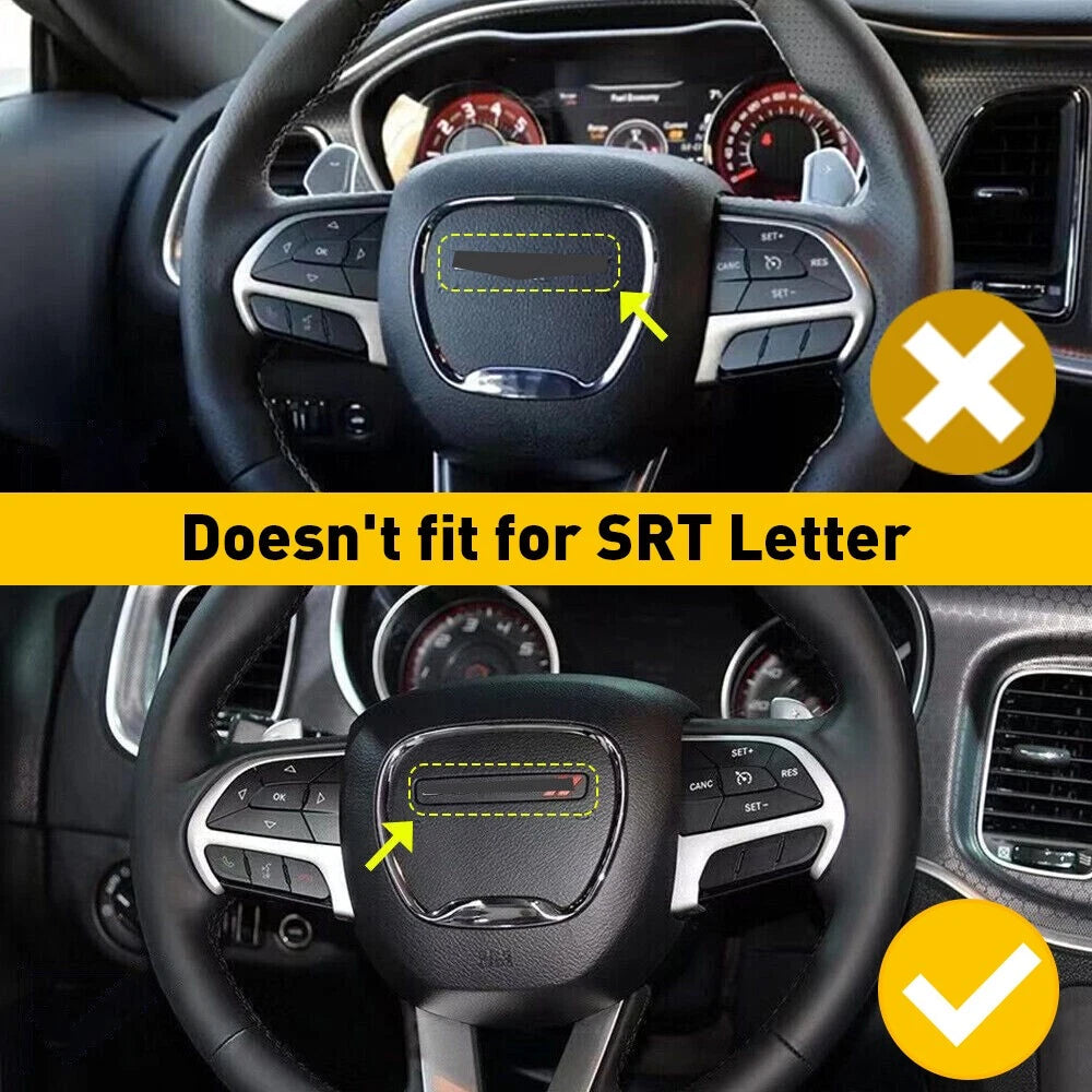 Car Steering Wheel Cover Carbon fiber For Ford 2015 Mustang 16 17 18 19 20 21 22 6B93BC-57