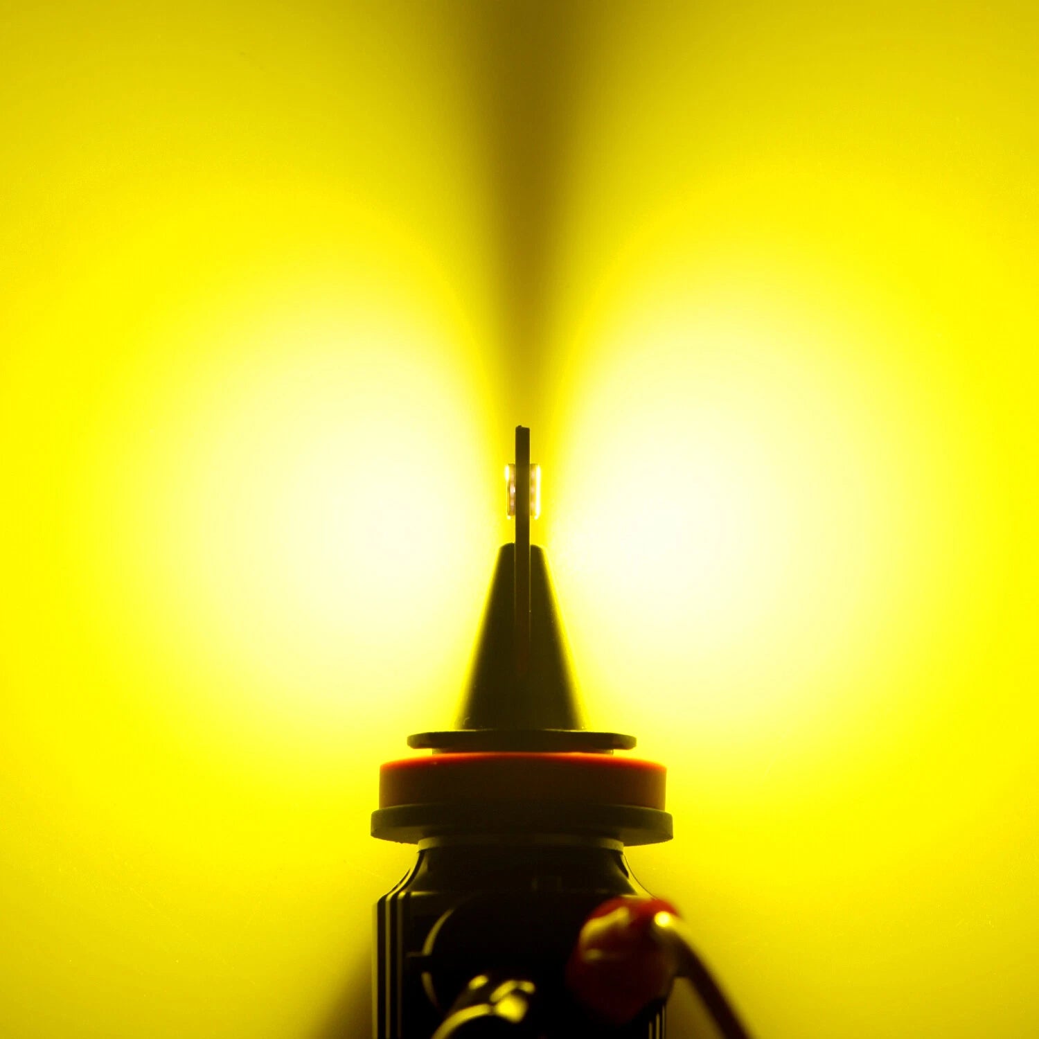 2X H11 H8 Amber Yellow 3000K LED Fog Light Bulbs Super Bright DRL Canbus AUXITO AUXITO