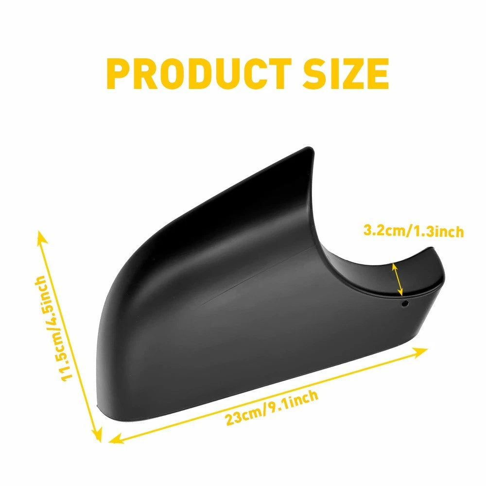 For 2017-2022 Tesla Model 3 Right Side Rearview Lower Mirror Cover Holder Black 6B93BC-57