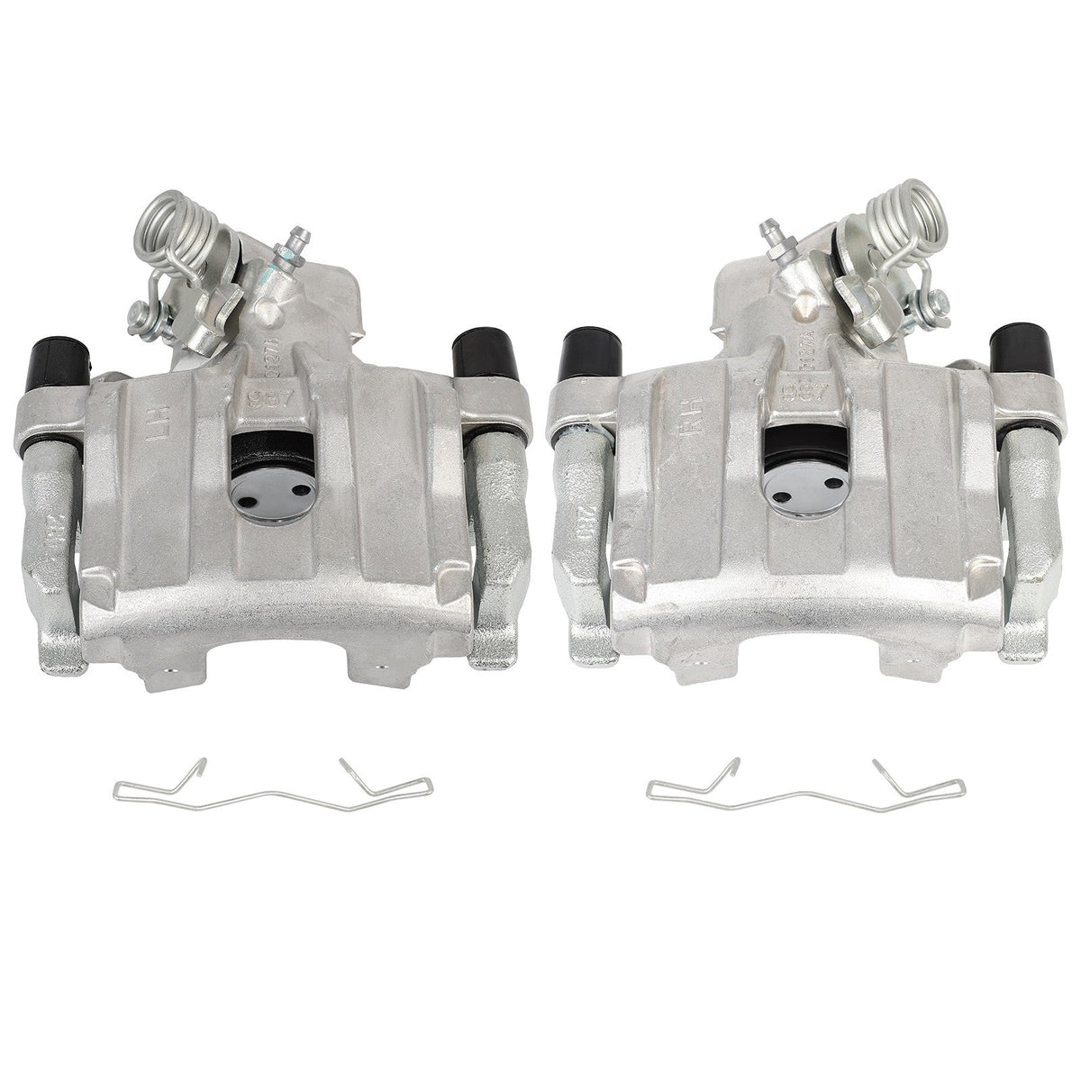 Rear Left Right Brake Calipers 2Pcs For 2004-2008 Mazda 3 2008-2013 Volvo C30 6B93BC-57