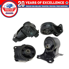 Motor & Trans Mount Set 4PCS for 1999 - 2001 HYUNDAI SONATA 2.5L MANUAL Trans 6B93BC-57