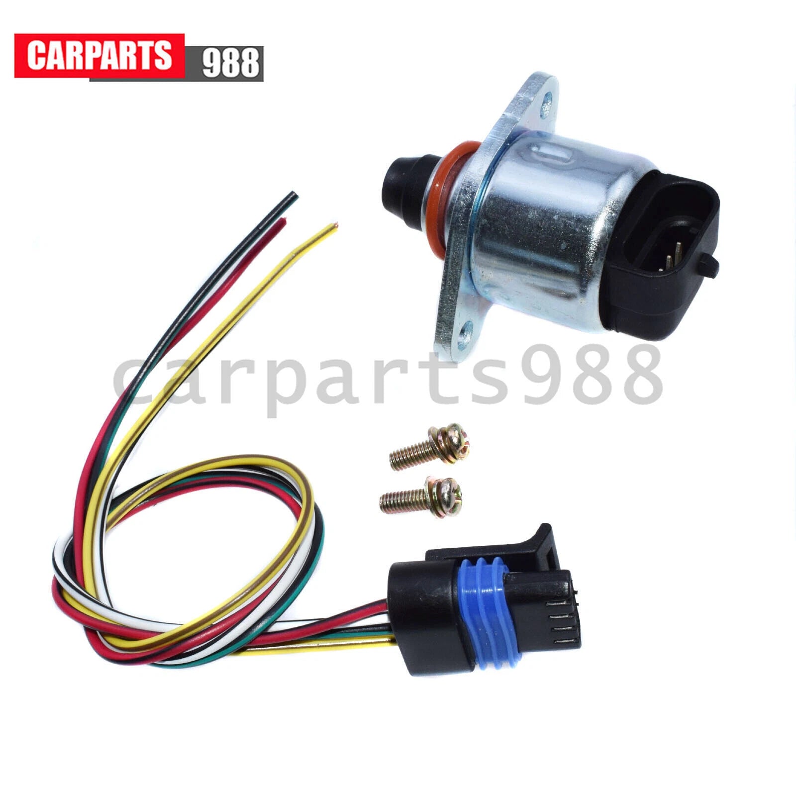 Idle Air Control Valve w/ Connector For Chevrolet GMC Buick Pontiac 12482707 6B93BC-57