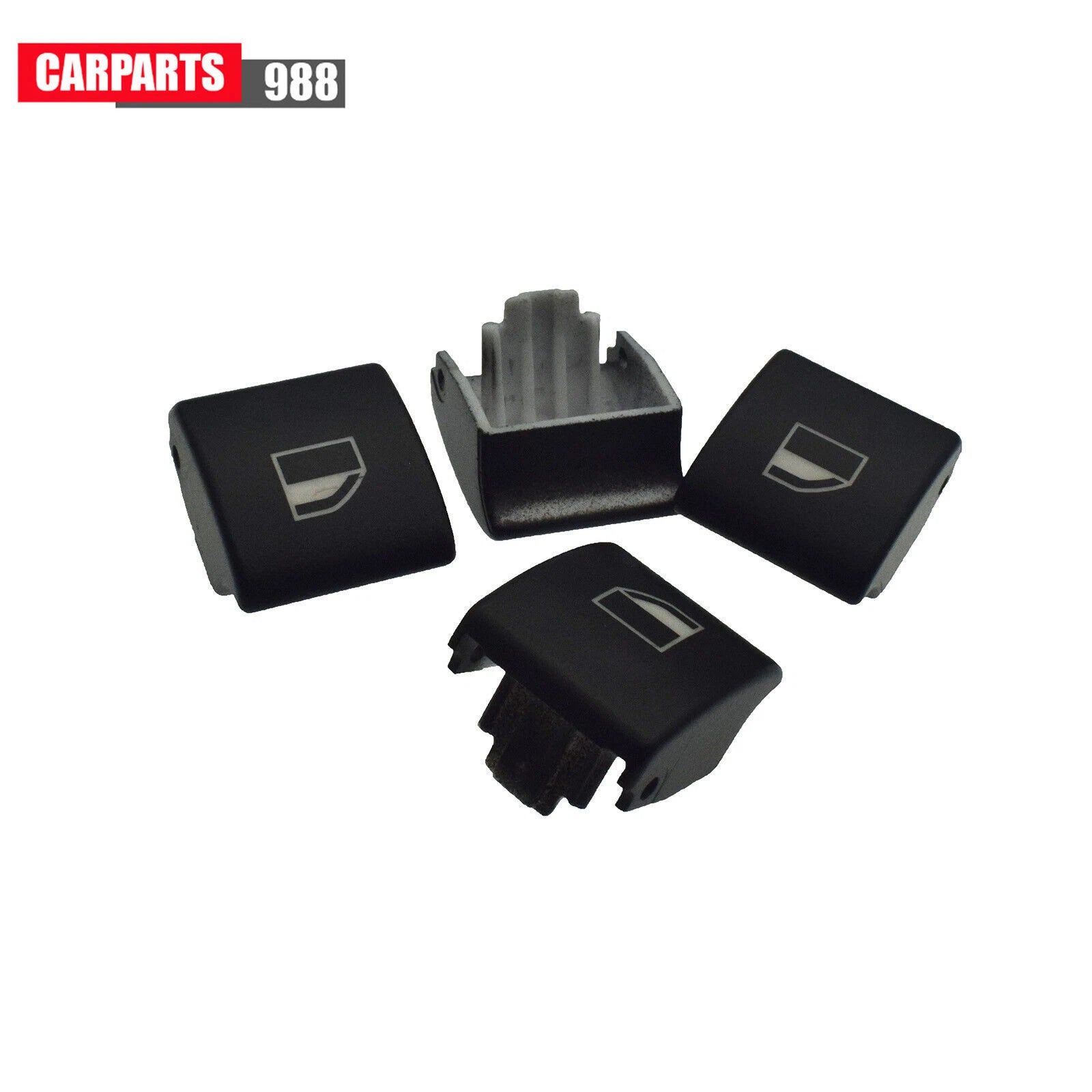 4x Window Switch Button Cover Cap 61316902183 For BMW E46 323i 325i 330i 328i 6B93BC-57