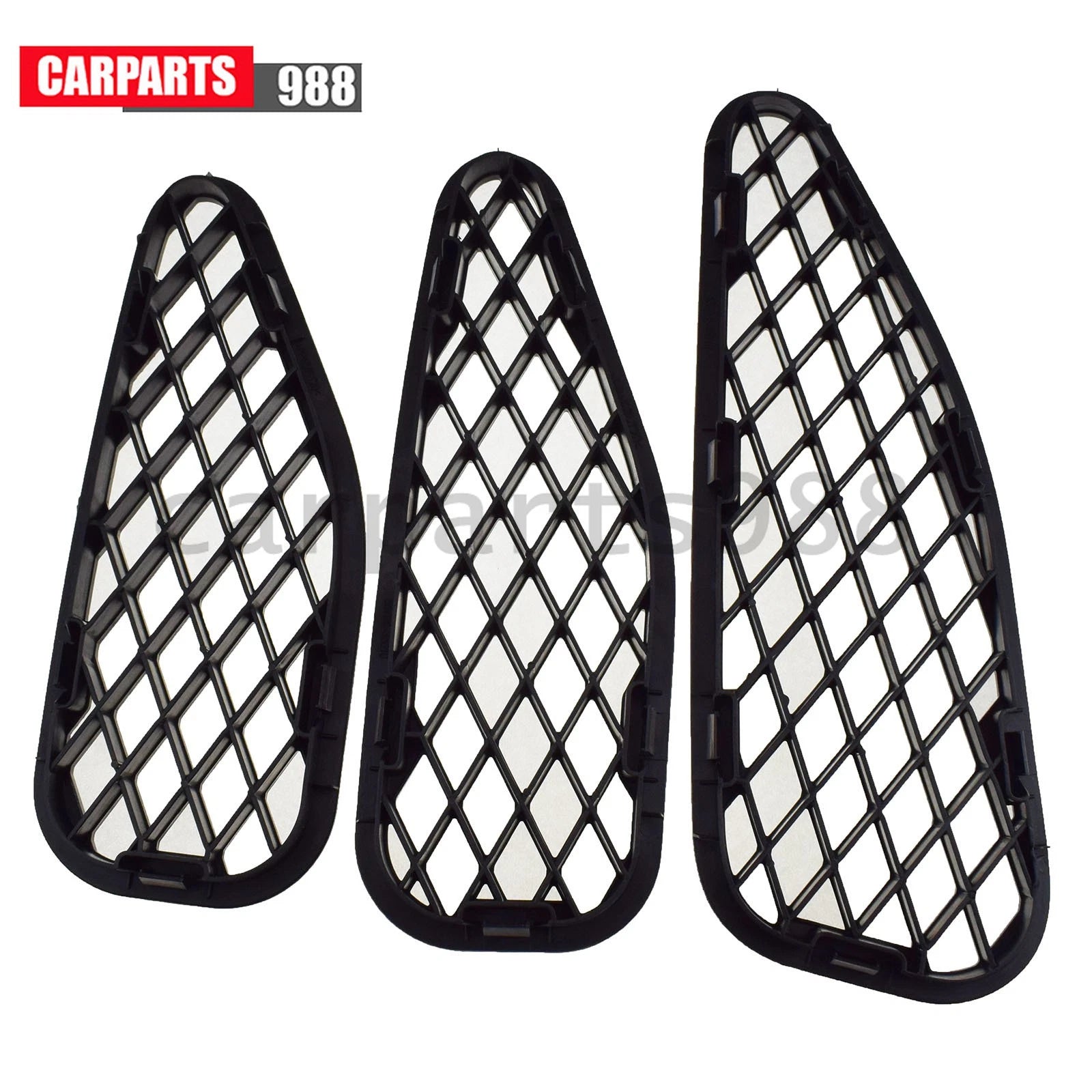 3Pcs Heater Duct Hole Cover Air Cowl Grille Trim For Toyota FJ Cruiser 2007-14 6B93BC-57