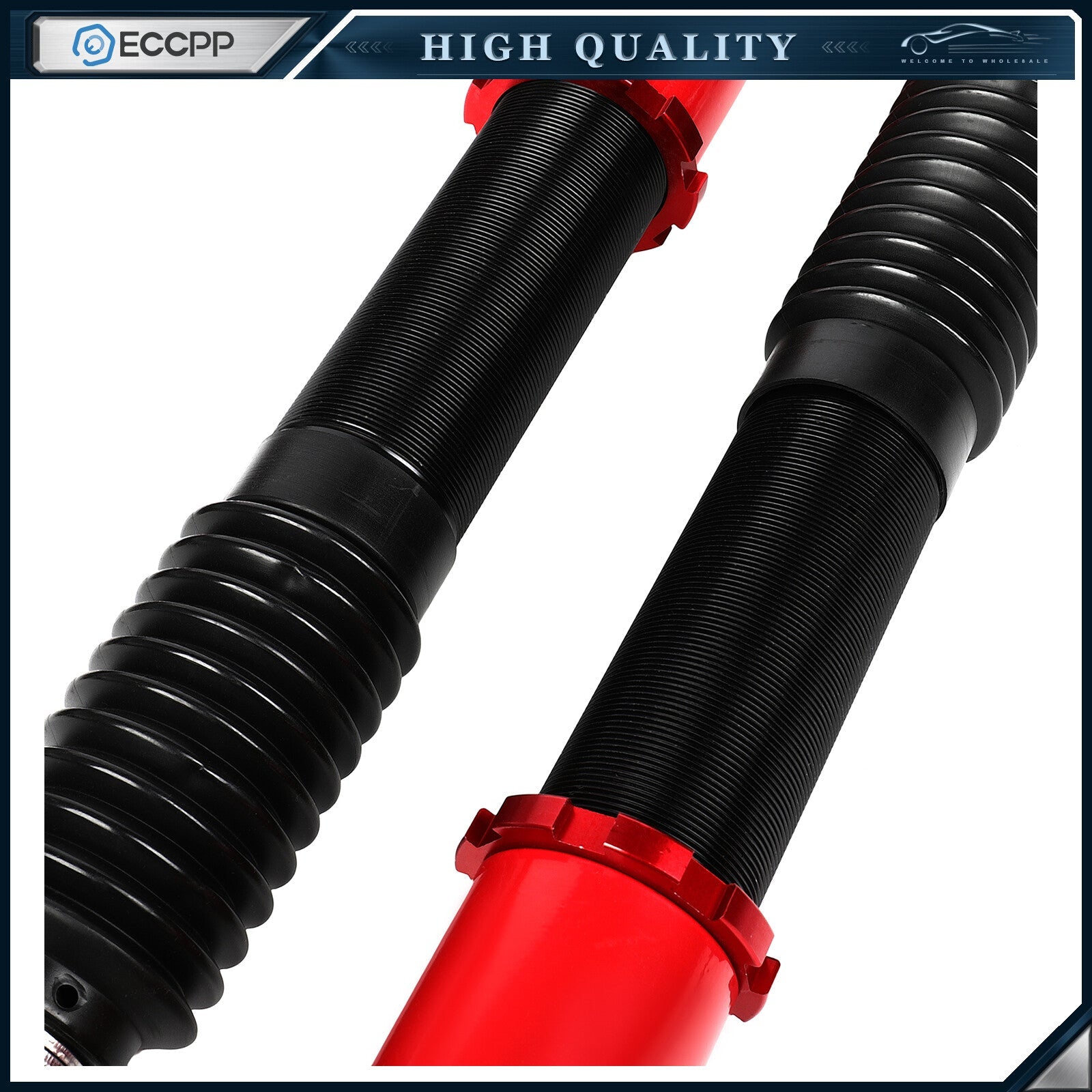 ECCPP Coilovers For 03-07 Mazda Mazda6 Shocks Adj Height Suspension Springs Kits ECCPP