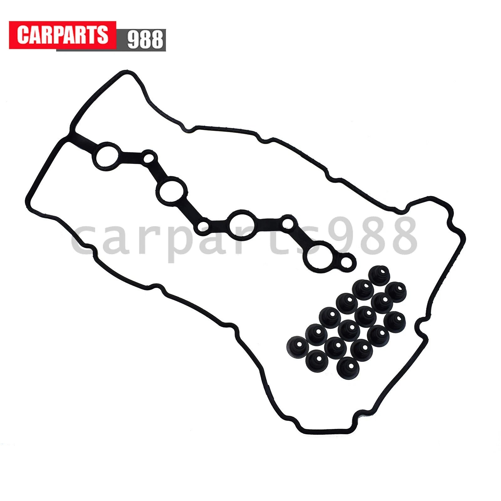 224412G600 Valve Cover Gasket Set For 10-16 Hyundai Sonata Kia Sorento 2.0L 2.4L 6B93BC-57
