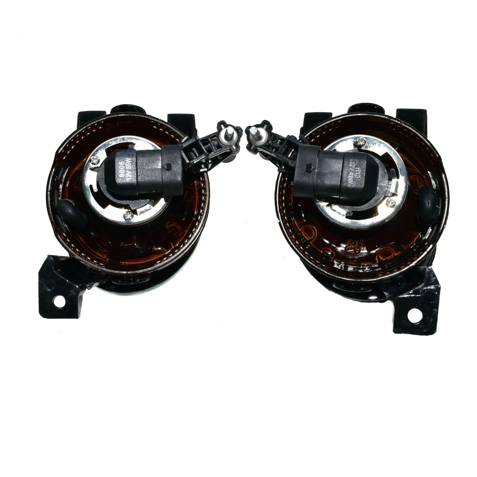 2 PCS Front Convex lens Fog Lamps Lights W/ Bulbs For VW MK6 5K0941699 5K0941700 6B93BC-57