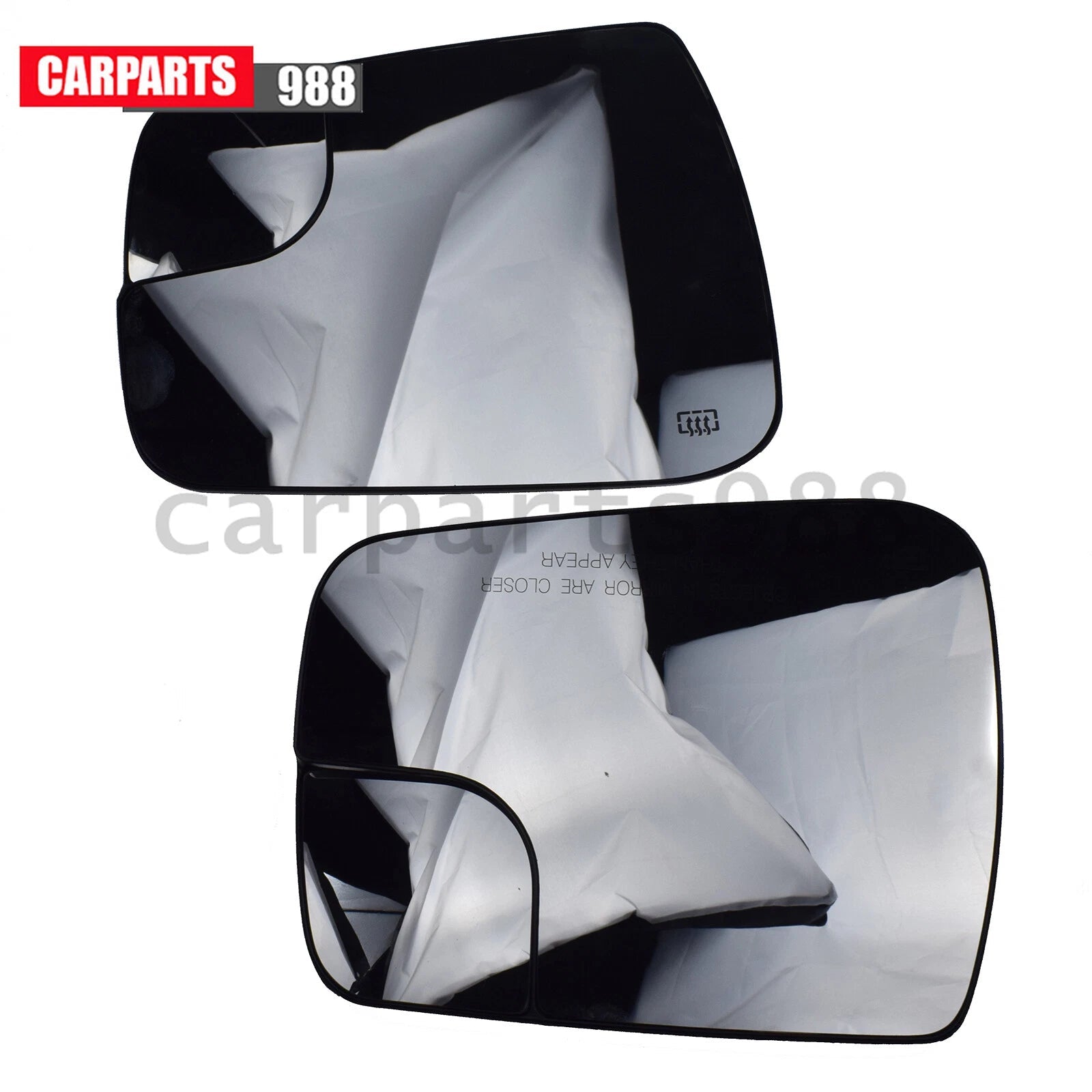 Left Right Exterior Mirror Glass Heated Blind Spot For Dodge Ram 1500 2019-2022 6B93BC-57