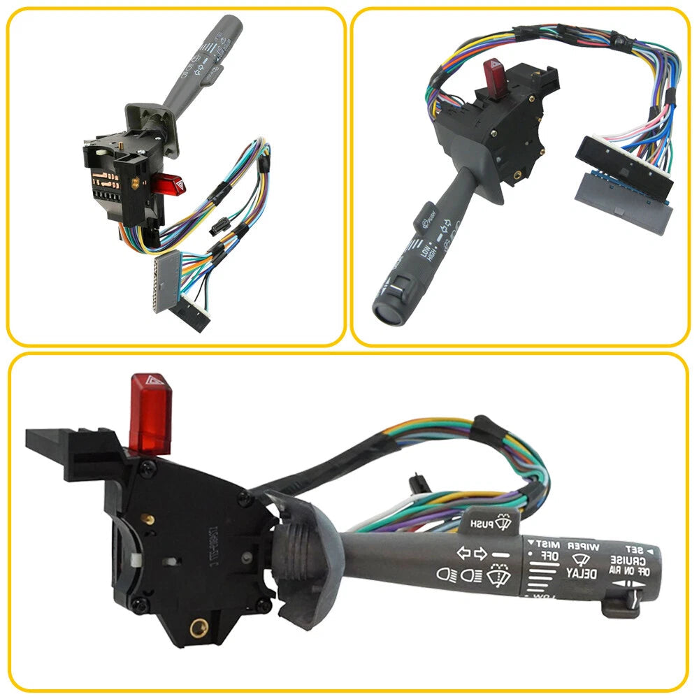 Turn Signal Switch Cruise Wiper For Chevy C1500 Silverado Suburban Tahoe 95-98 A 6B93BC-57