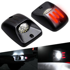 For 1999-2004 Toyota Tacoma LED License Plate Light Lamp Housing White Red EOA 6B93BC-57