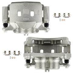 Front Brake Calipers 2Pcs For 2014-2018 Infiniti Q50 2017-2018 Infiniti Q60 6B93BC-57