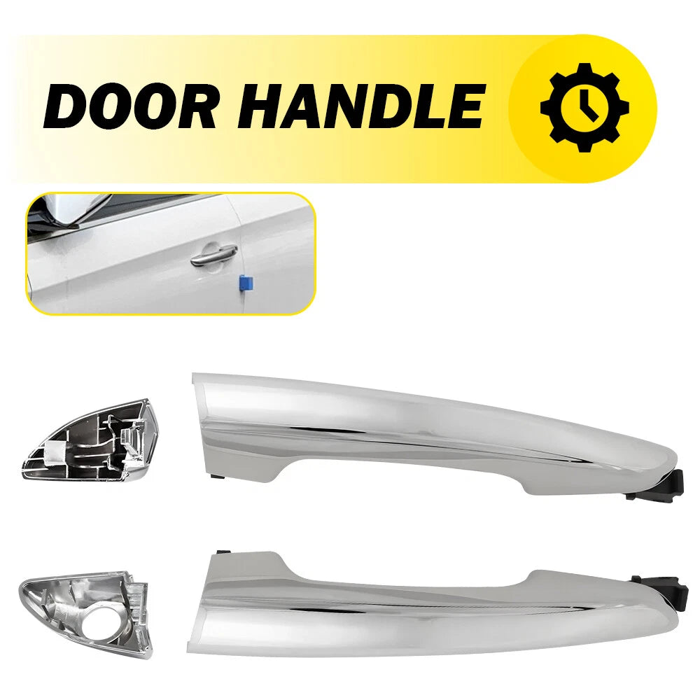 2pcs Front Left Right Side Outside Outer Door Handle For Hyundai Sonata 2015-19 6B93BC-57