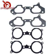 Intake Manifold Gasket 4PC For Subaru BAJA Impreza WRX STI 14035AA421 14075AA161 6B93BC-57