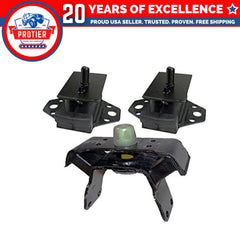 Fits 1998-1999 Toyota Tacoma Pre Runner 3.4L 2WD Engine Motor & Trans Mount Set 6B93BC-57