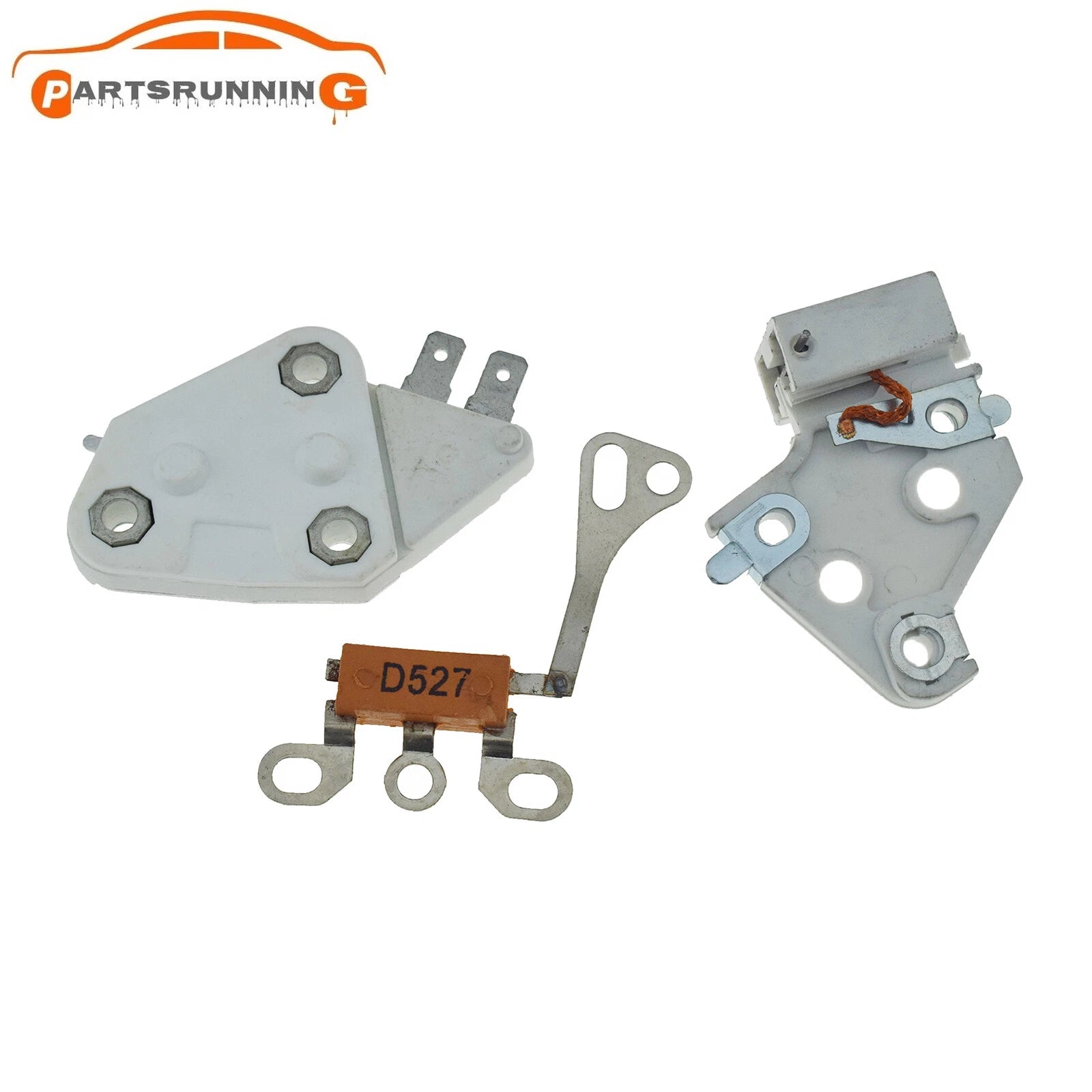For Chevrolet GM 10SI 12SI Alternator 1Wire Self Excited Regulator Rebuild Kit 6B93BC-57