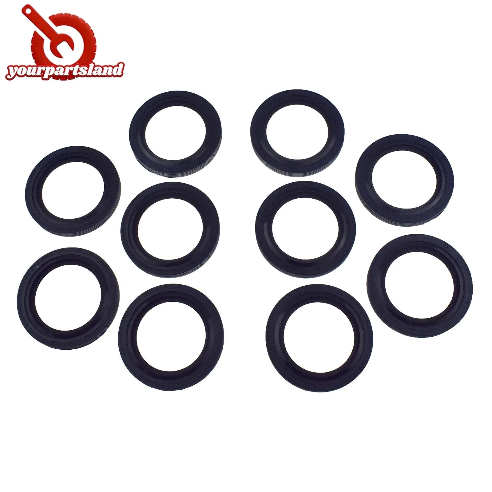 10X For Chevrolet Pontiac Buick Oldsmobile Cadillac Crankshaft OIL SEAL 12585673 6B93BC-57