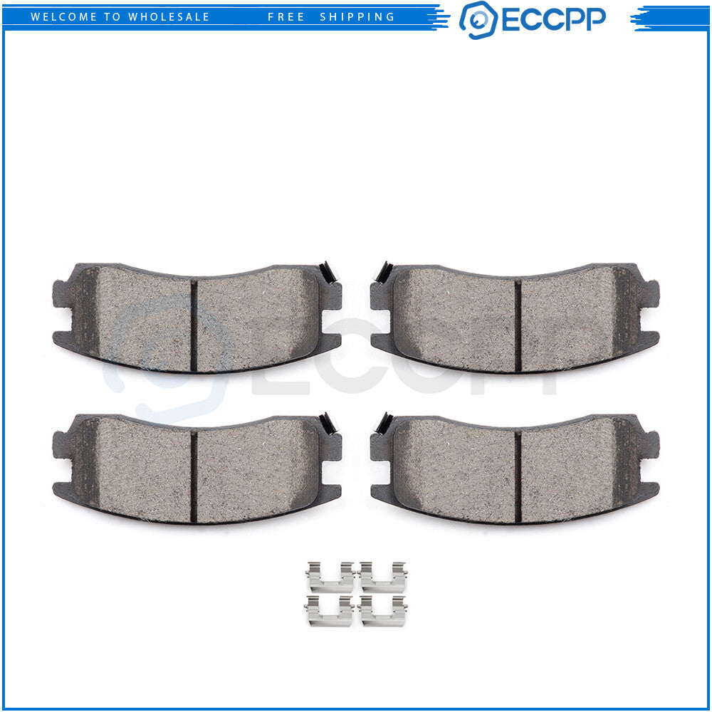 Rear Ceramic Brake Pads for Chevrolet Saturn Buick Cadillac 6B93BC-57