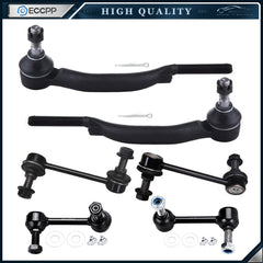 6pcs Front + Rear Sway Bar Links Tie Rods Kit Fits 2004-2007 Buick Rainer 6B93BC-57