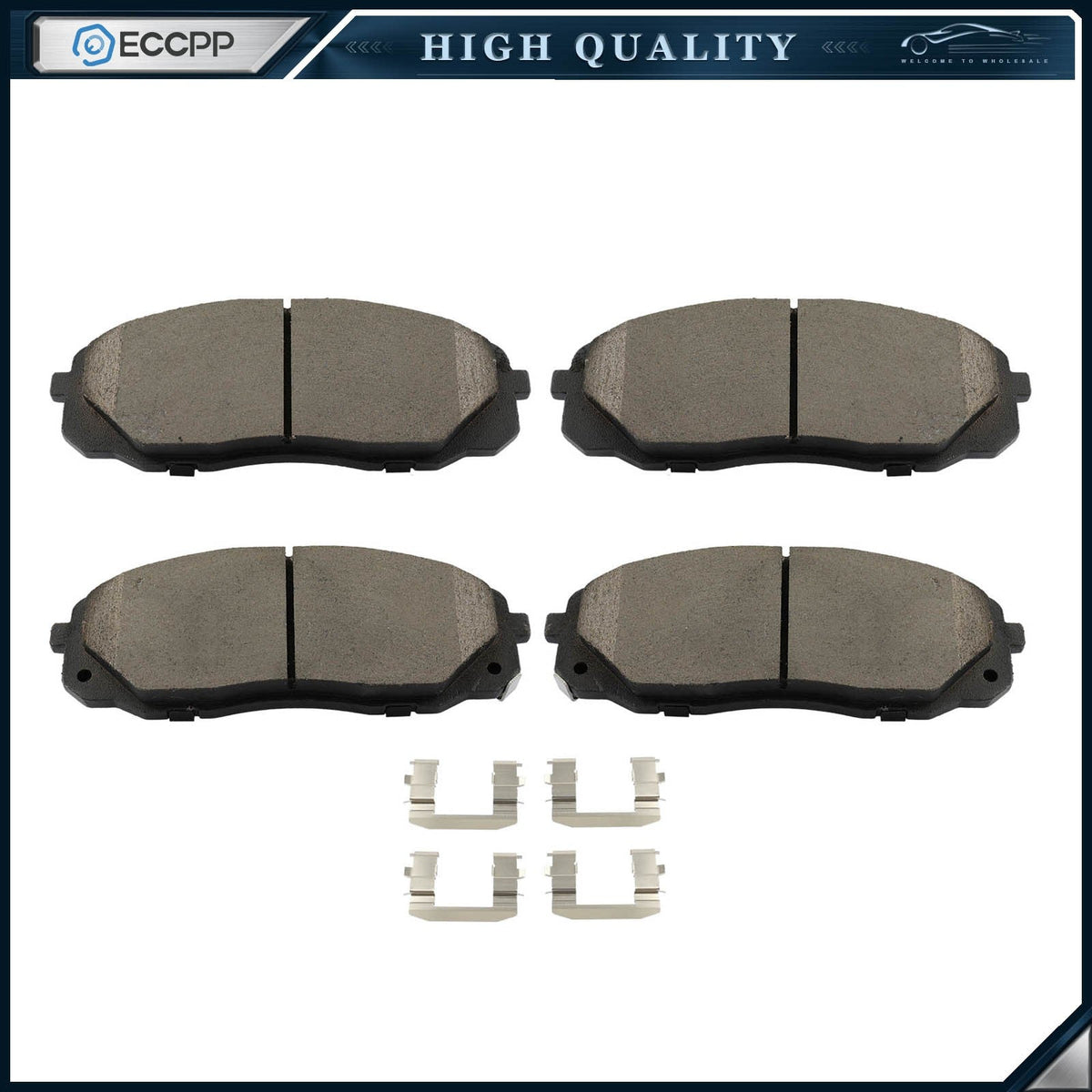 Front Ceramic Brake Pad Set For KIA SEDONA 2015 -2019 2020 2021 6B93BC-57