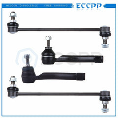 4set Front Sway Bar Outer Tie Rod Fits 2007-2012 Nissan Sentra Suspension KOEEP