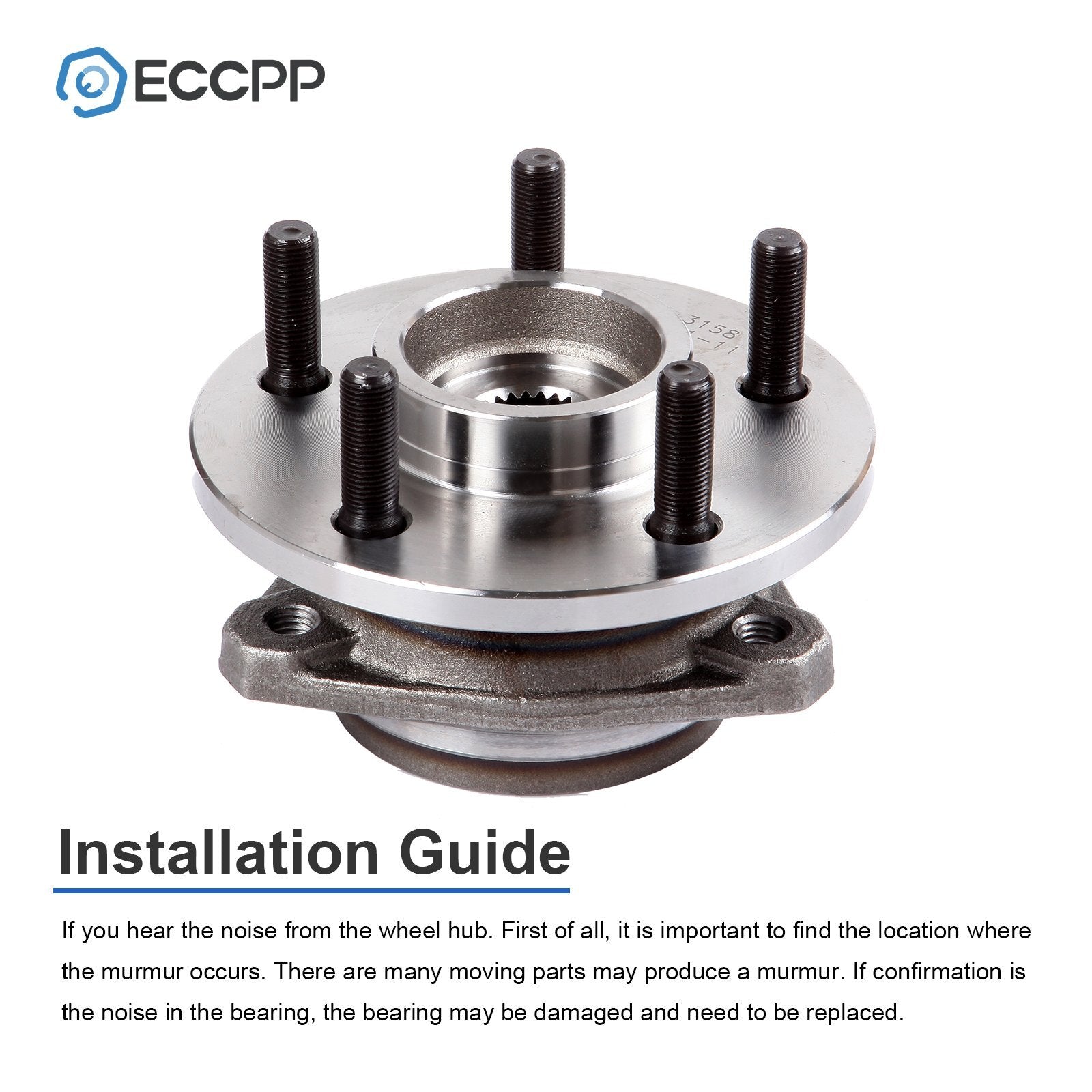 1Pc Wheel Hub Bearing Front For Jeep Wrangler TJ 2000-2006 Cherokee 1999-2001 6B93BC-57