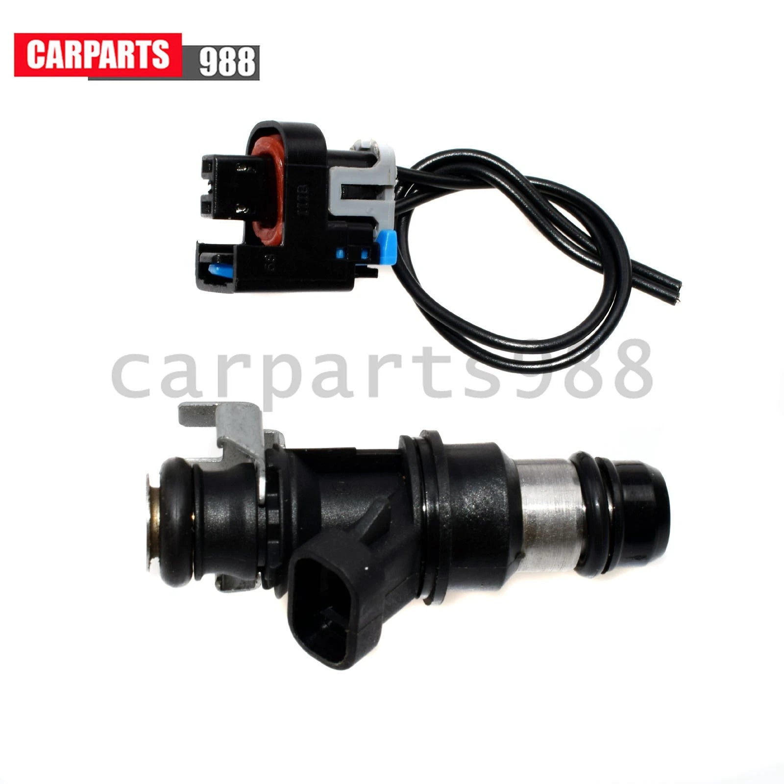 Fuel Injector & Pigtail Connector for Chevy Impala Malibu Buick Century 25323971 6B93BC-57