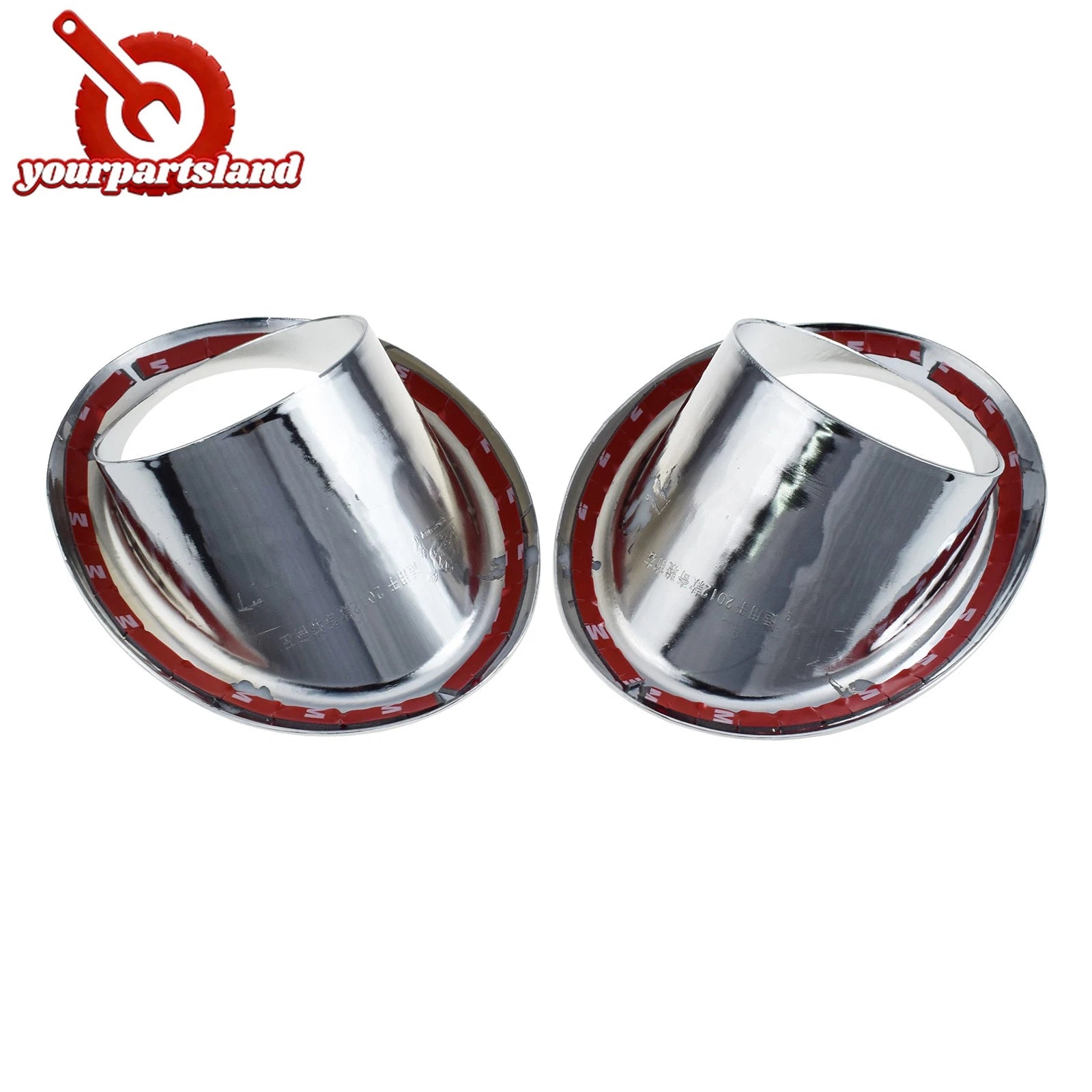 For NISSAN X-TRAIL XTRAIL T31 2011 2012 Chrome Front LH RH Lamp Cover Fog Light 6B93BC-57