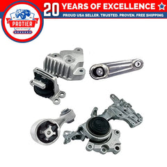 Fits 2014-2019 Nissan Rogue 2.5L AUTO Engine Motor&Transmission Mount Set | 6B93BC-57