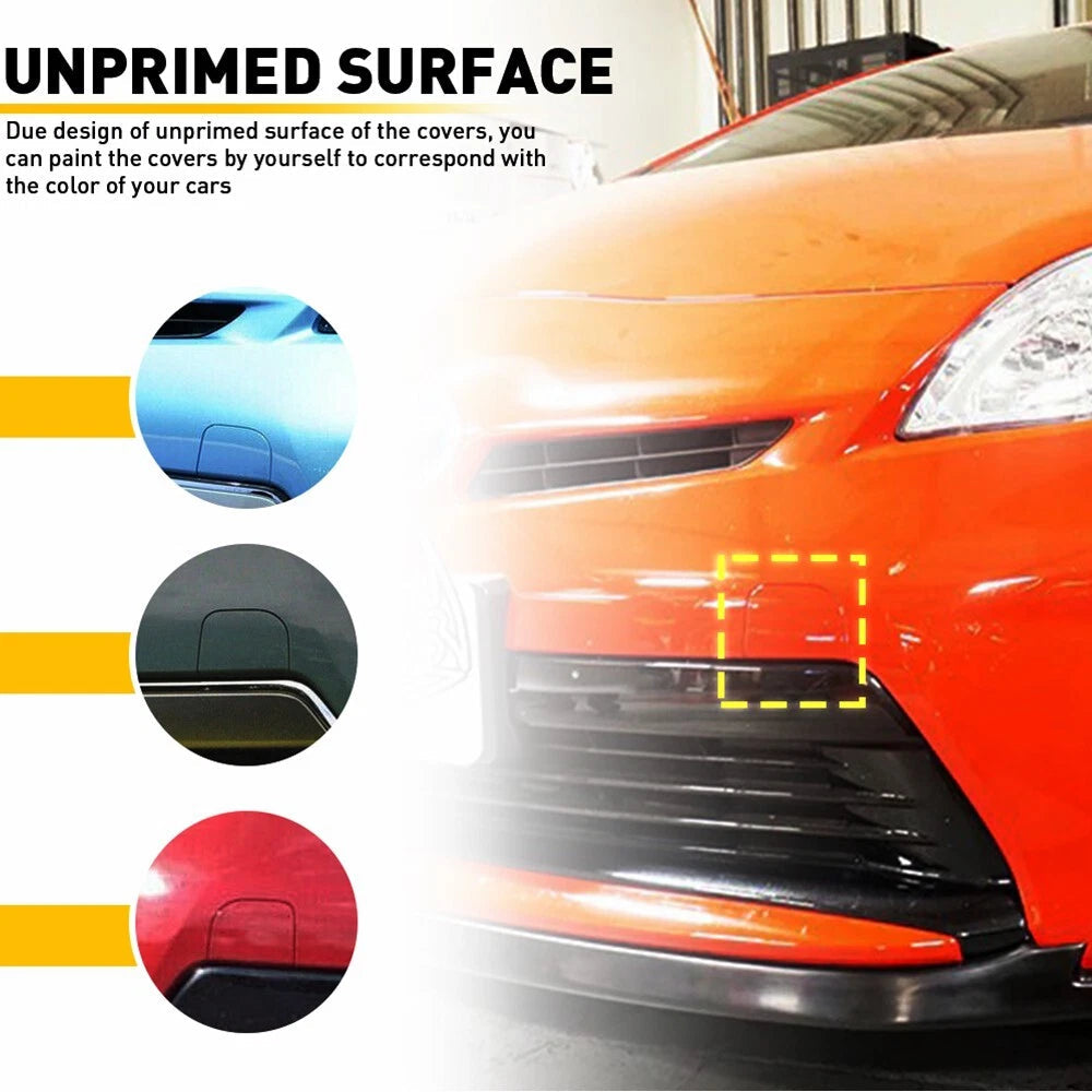 Front RH&LH Side Bumper-Tow Hook Eye Cap Cover Fit Toyota Prius V 2012-2015 6B93BC-57