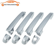4PCS Chrome Front Rear LH RH Outside Door Handle For Kia Forte Cerato 2010-2013 6B93BC-57