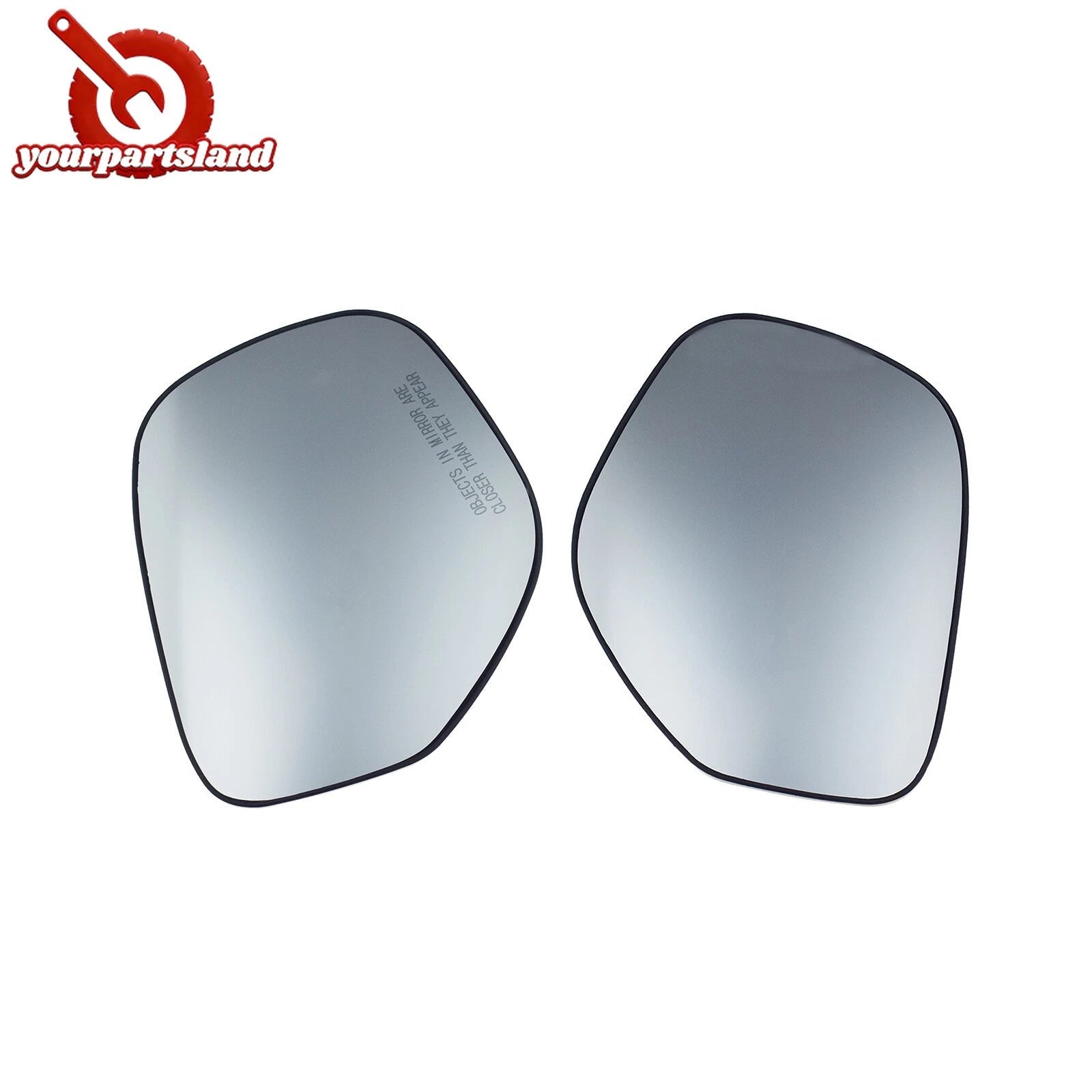 Heated Mirror Glass w/ Backing Plate for Mitsubishi Outlander 10-13 Left Right 6B93BC-57