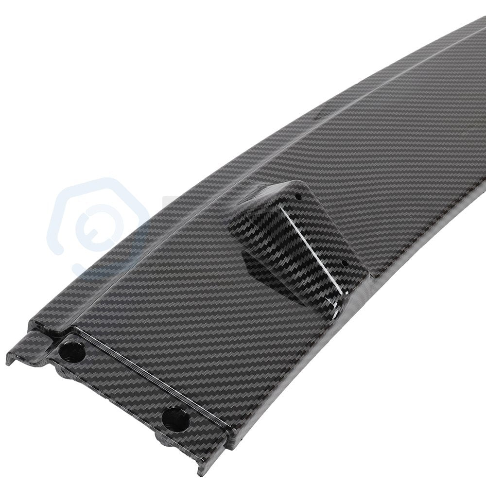 For Tesla Model 3 2017 2018 2019 Carbon Fiber Pattern Front Bumper Body Kit Lip 6B93BC-57
