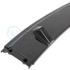 For Tesla Model 3 2017 2018 2019 Carbon Fiber Pattern Front Bumper Body Kit Lip 6B93BC-57