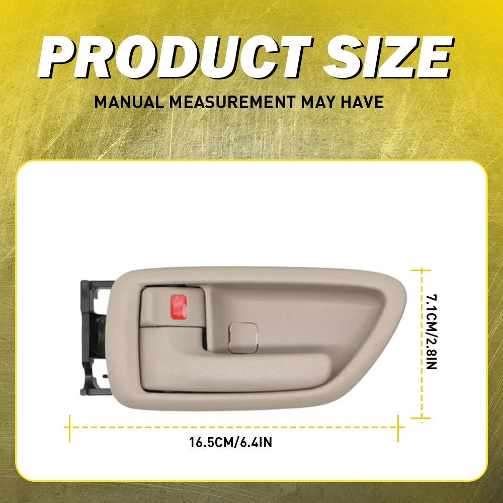 4PCS Door Handles Inside Interior Fits 2000-2004 Toyota Avalon 2001-07 Sequoia A 6B93BC-57