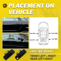 4X Exterior Outside Door Handle Set For 2000-2004 Toyota Avalon 69220-AC030 EOA 6B93BC-57