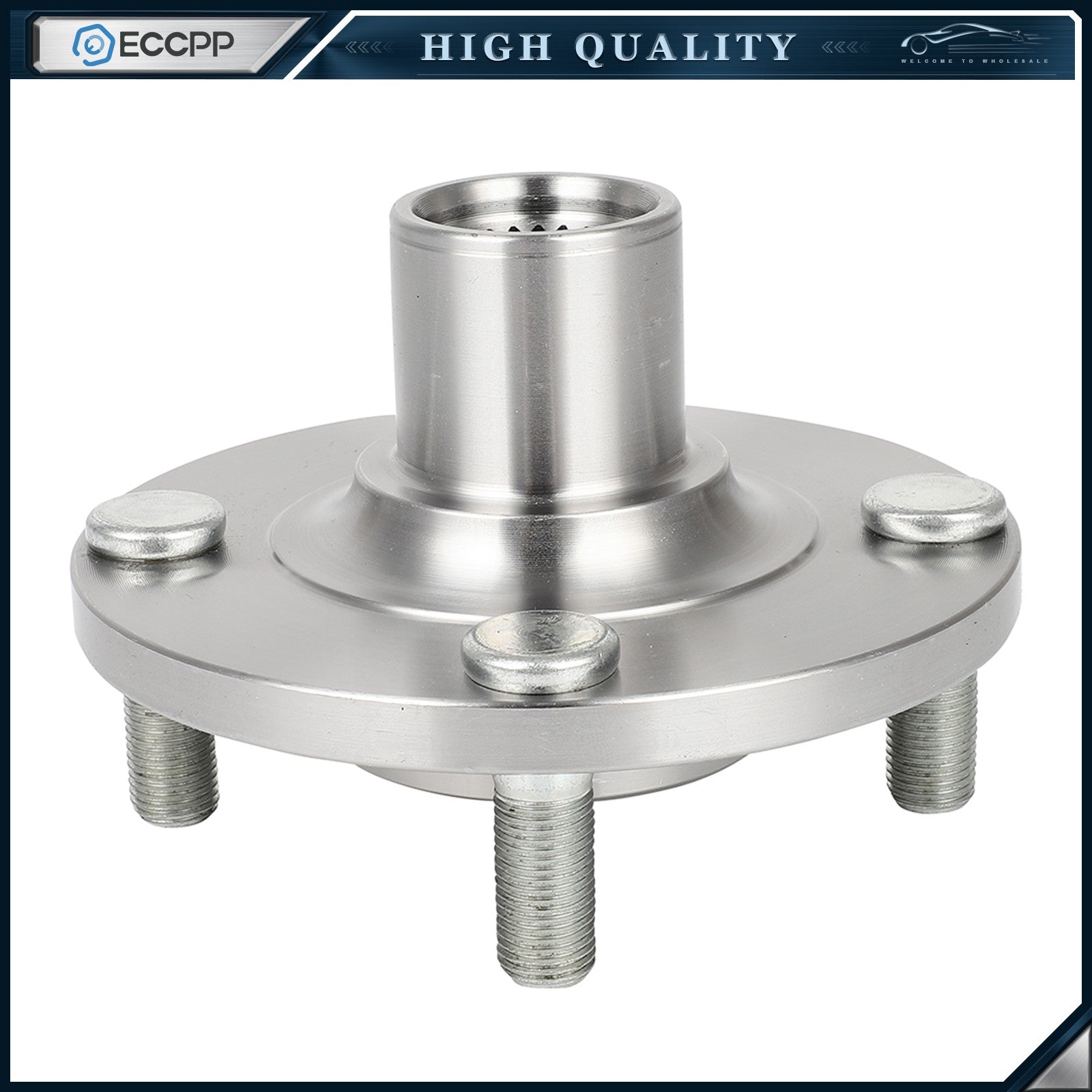 2Pcs Front Wheel Hubs For Nissan Versa 2012-2019 Versa Note 2014-2018 2019 4 Lug 6B93BC-57