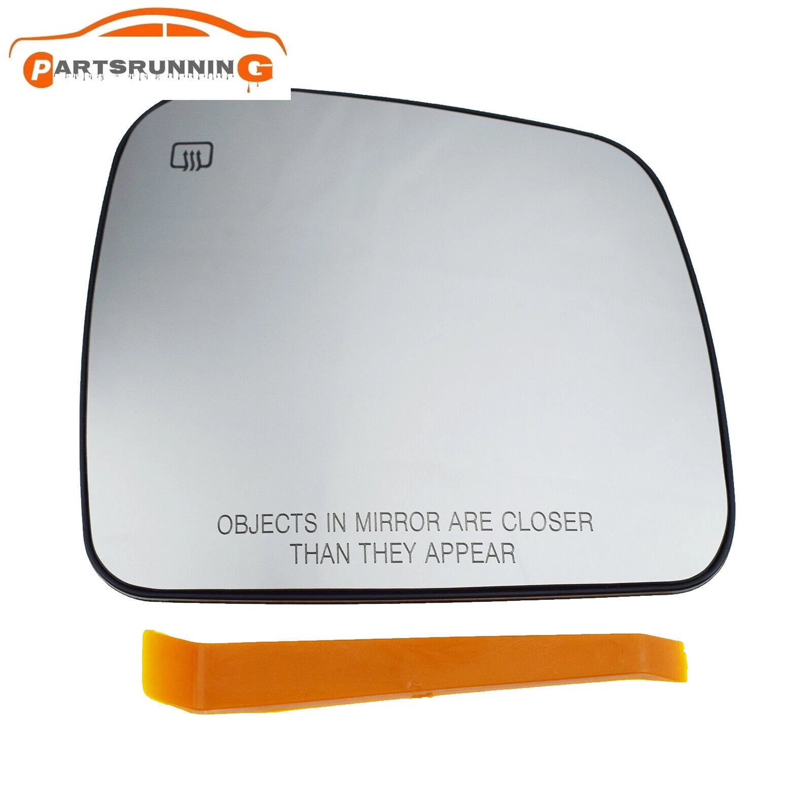Mirror Glass Heated Passenger Side For 2011-2022 GRAND CHEROKEE / DODGE DURANGO 6B93BC-57