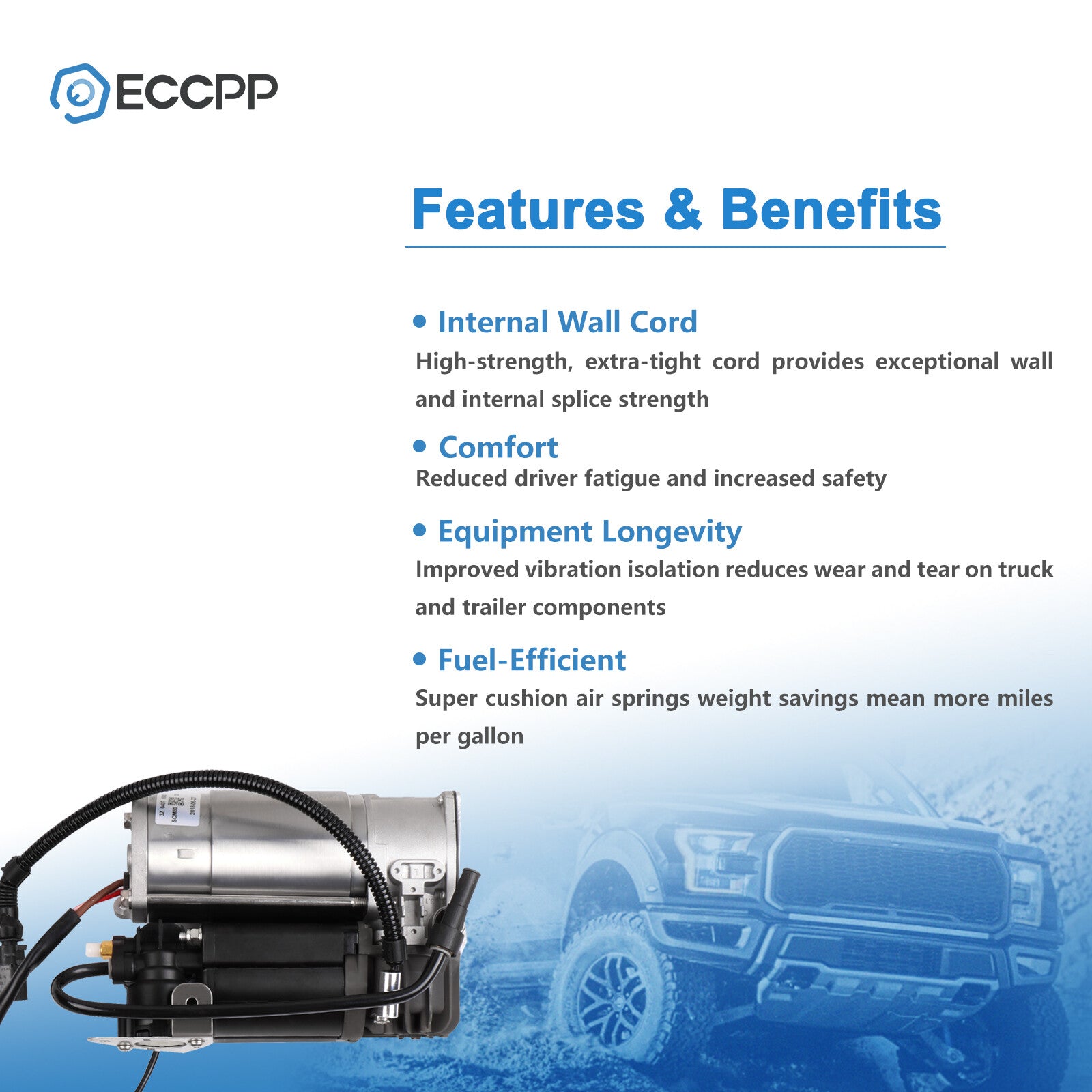 1x Air Suspension Compressor Pump For Continental Flying Spur Volkswagen Phaeton 6B93BC-57