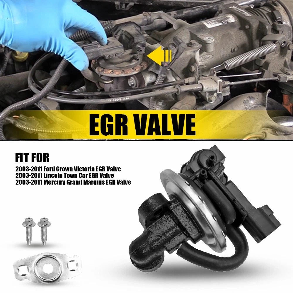 EGR Valve Pressure Feedback Sensor For 03-11 Mercury Grand Marqui Lincoln Town A 6B93BC-57
