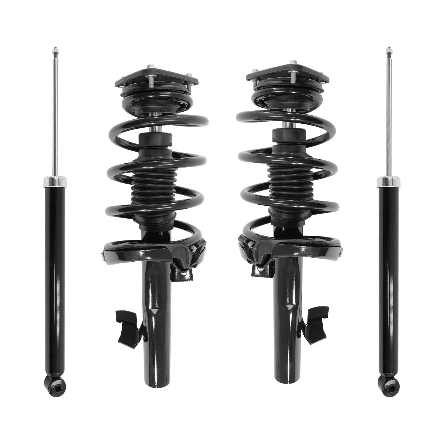 Front & Rear Complete Strut Assembly Shock Kit for 2006-2013 Volvo C70 6B93BC-57