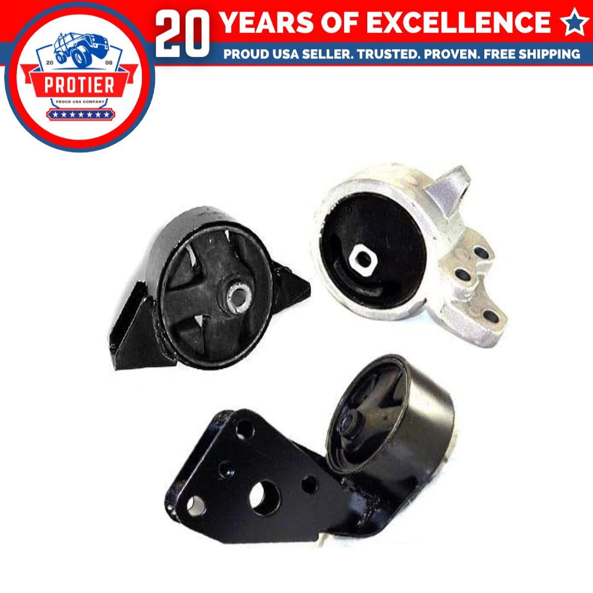 Fits 1995-1998 Nissan 200SX 1.6L Engine Motor & Trans Mount Set for AUTO Trans 6B93BC-57