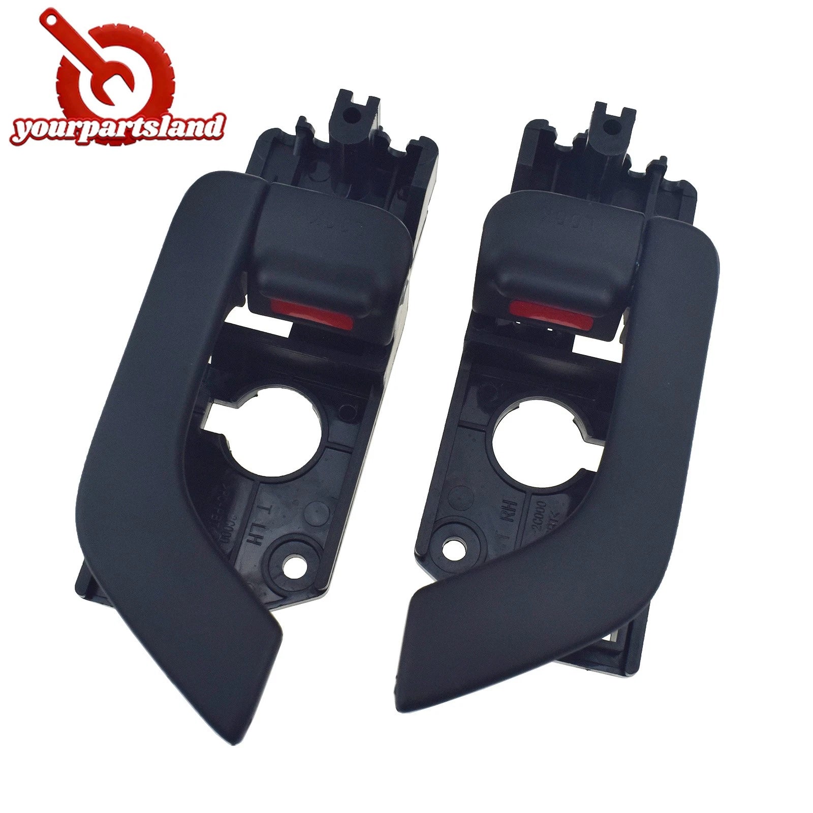 4pc Inside Interior Door Handle & Cover Right Left for Hyundai Tiburon 2003-2008 6B93BC-57
