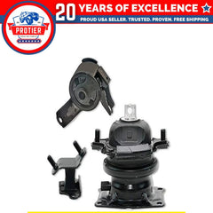 Fits 2005-2006 Honda Odyssey 3.5L i-VTEC AUTO Motor & Rear Trans Mount Set 3pc 6B93BC-57