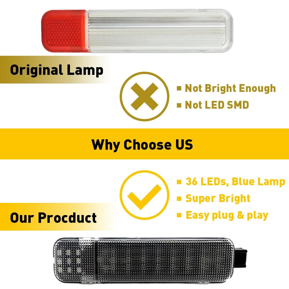 LED Door Courtesy Light For Chevy Silverado Suburban Tahoe GMC Sierra Yukon EOA 6B93BC-57